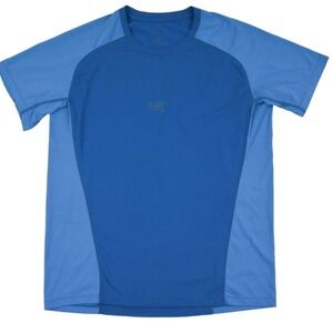 Arcteryx Outdoor Life Short Sleeve Shirt Mens Small Blue